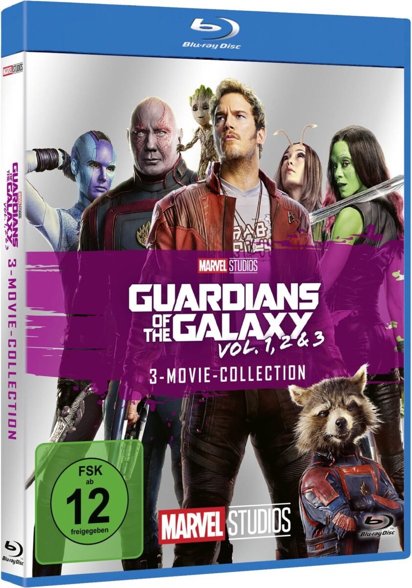 Guardians of the Galaxy 3-Movie-Collection Blu-ray Disc