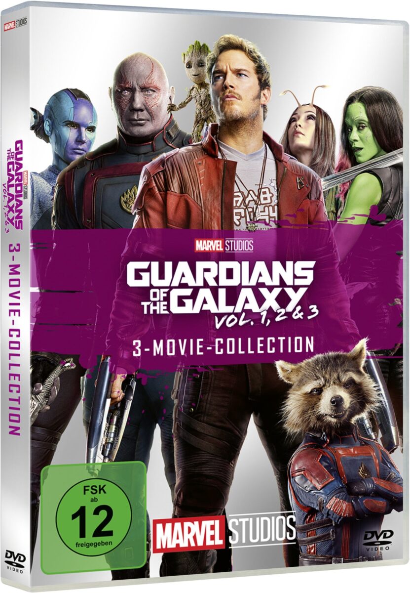 Guardians of the Galaxy 3-Movie-Collection DVD