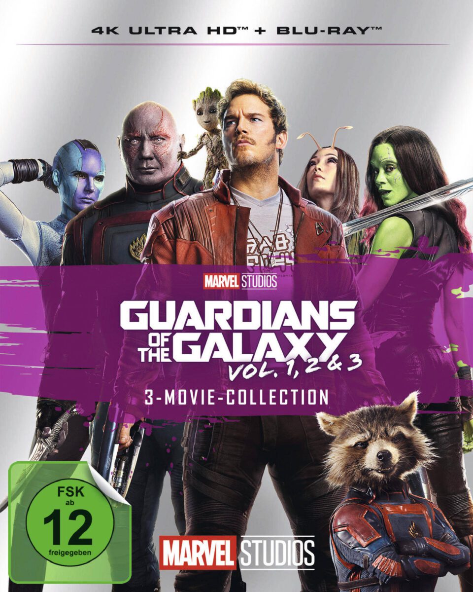Guardians of the Galaxy 3-Movie-Collection 4K Ultra HD Blu-ray Disc