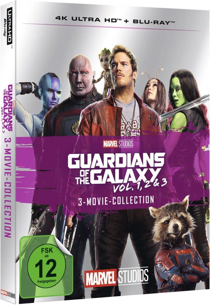 Guardians of the Galaxy 3-Movie-Collection 4K Ultra HD Blu-ray Disc