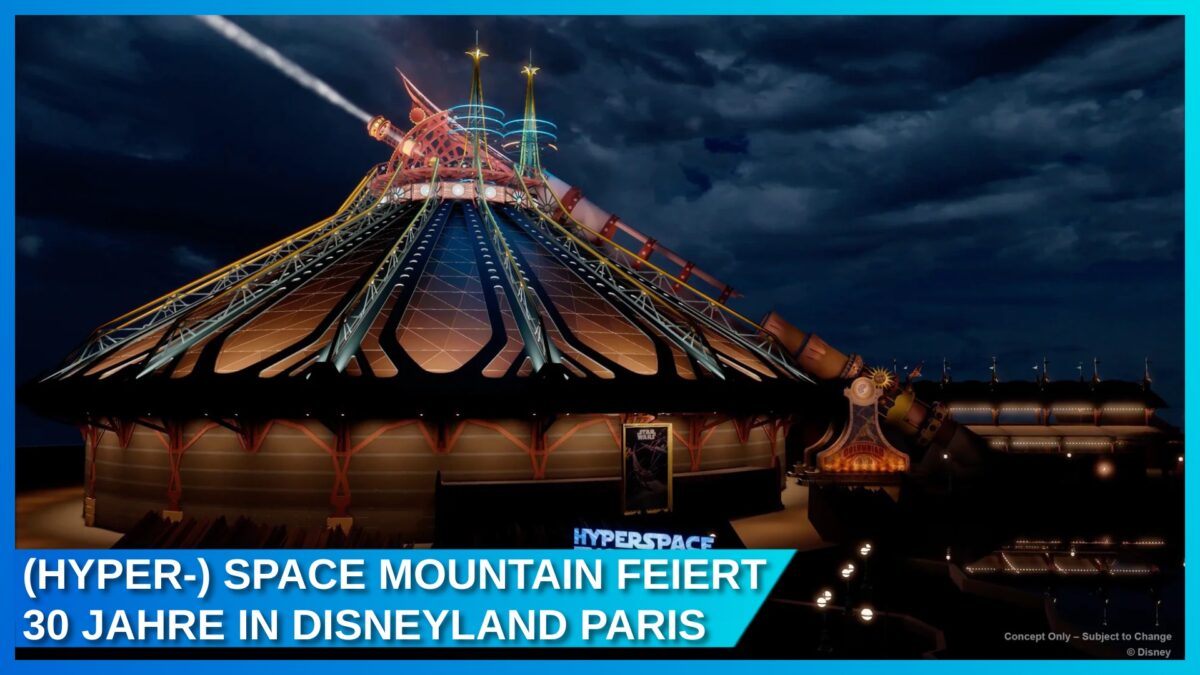 Disneyland Paris feiert 30 Jahre (Hyper-) Space Mountain – mit neuem Lichtdesign und exklusiven Sammlerartikeln! 6 30 Jahre (Hyper-) Space Mountain in Disneyland Paris