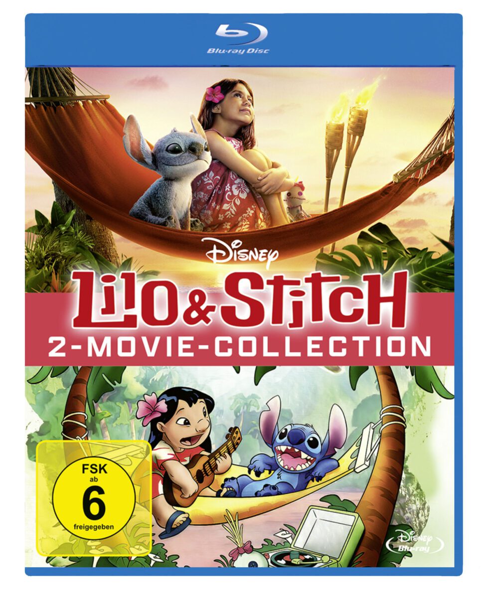 Lilo & Stitch 2-Movie-Collection (2025 Live Action und 2002 Animationsfilm) Blu-ray
