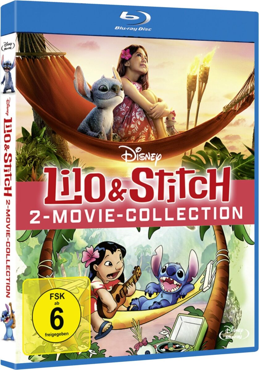 Lilo & Stitch 2-Movie-Collection (2025 Live Action und 2002 Animationsfilm) Blu-ray