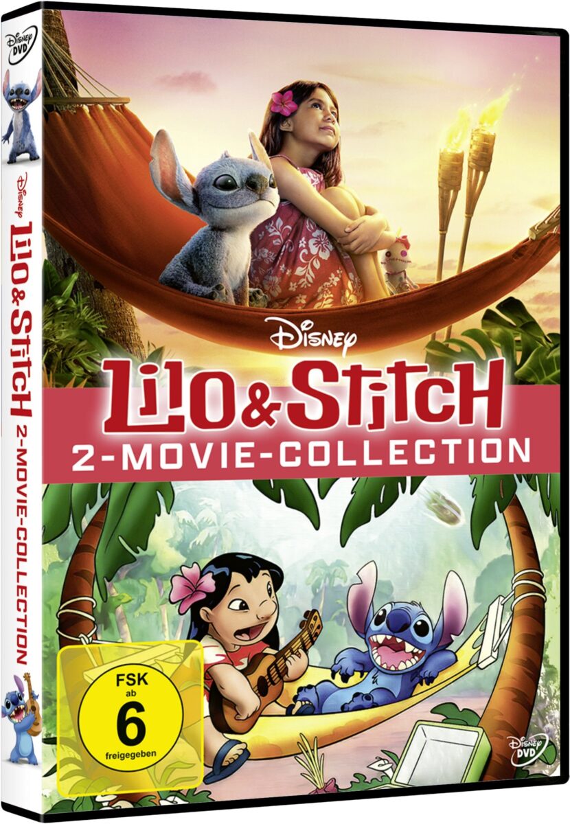 Lilo & Stitch 2-Movie-Collection (2025 Live Action und 2002 Animationsfilm) DVD