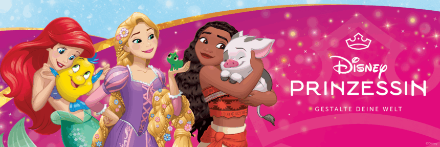 Gewinnspiel: Disney Prinzessin – Gestalte deine Welt: Tierische Freundschaften, große Abenteuer und traumhafte Preise!