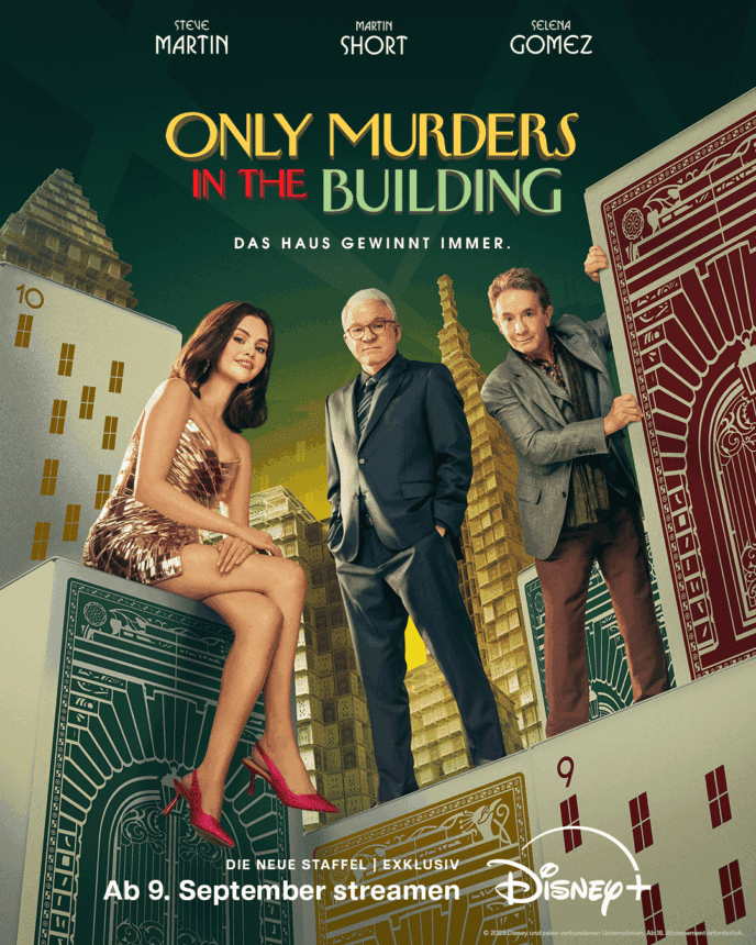 Only Murders in the Building – Staffel 5 startet im September auf Disney+ mit Starbesetzung – jetzt Trailer ansehen!