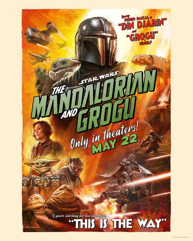 Star Wars: The Mandalorian and Grogu Poster