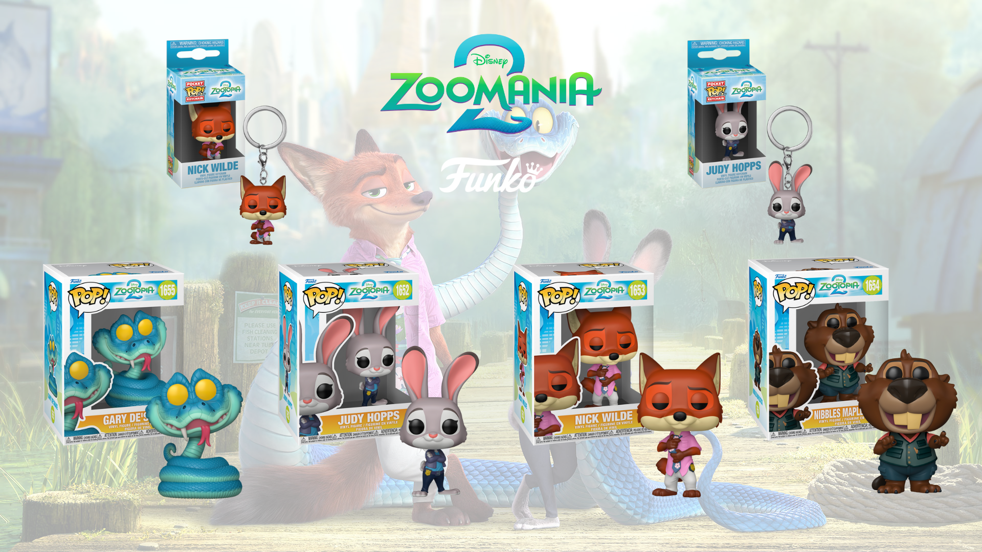 Zoomania 2 Funko Pop! Figuren Gewinnspiel