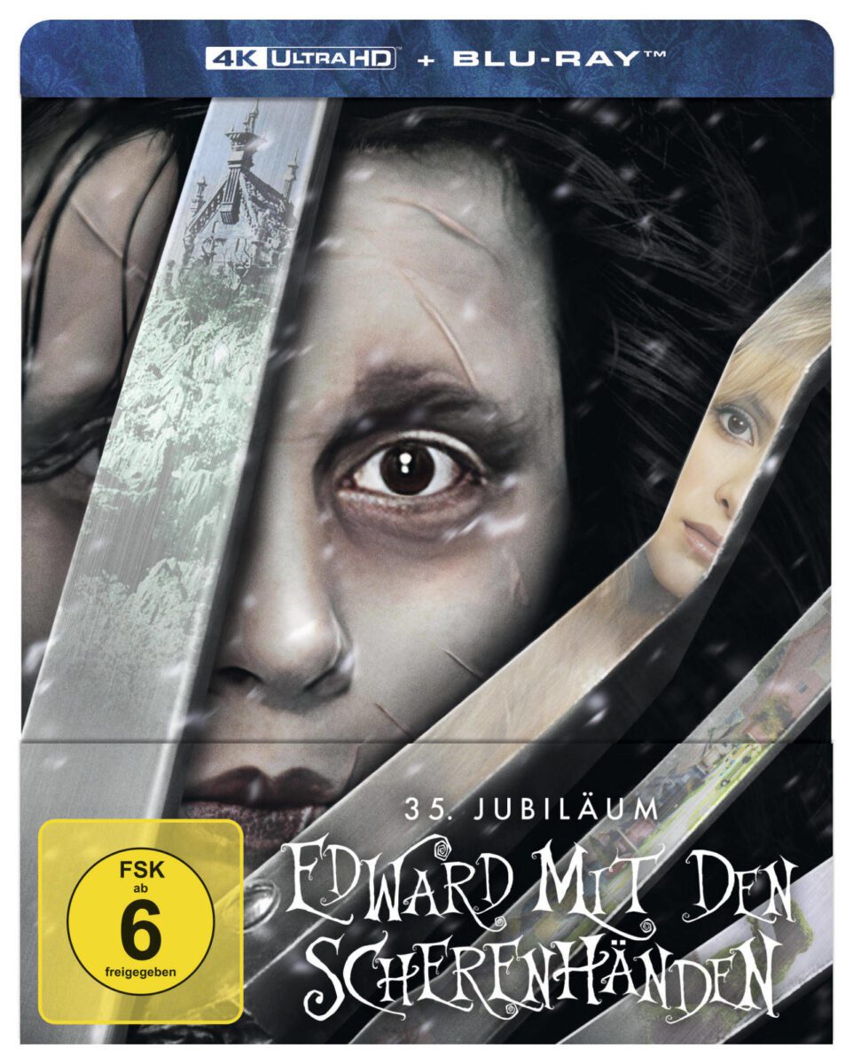Edward mit den Scherenhänden - ab 7. November 2025 im limitierten 4K Ultra HD Blu-ray Steelbook