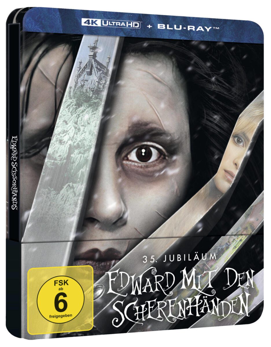 Edward mit den Scherenhänden - ab 7. November 2025 im limitierten 4K Ultra HD Blu-ray Steelbook