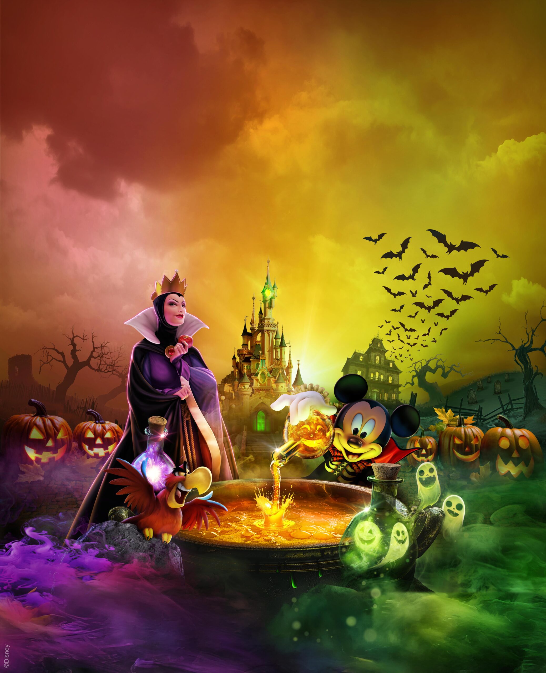 Halloween am 31. Oktober 2025 in Disneyland Paris - alle Programm-Highlights