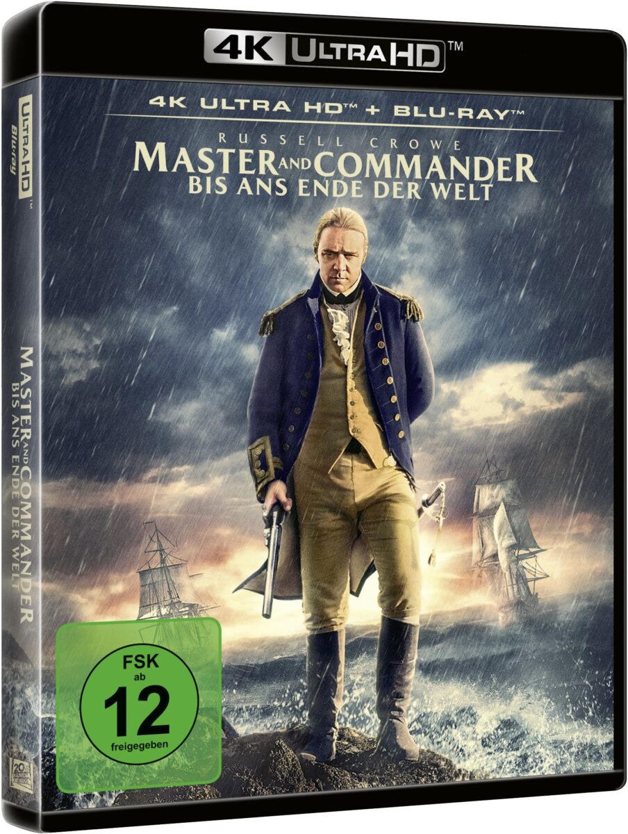 Master and Commander - Bis ans Ende der Welt - ab 5. Dezember 2025 auf 4K Ultra HD Blu-ray