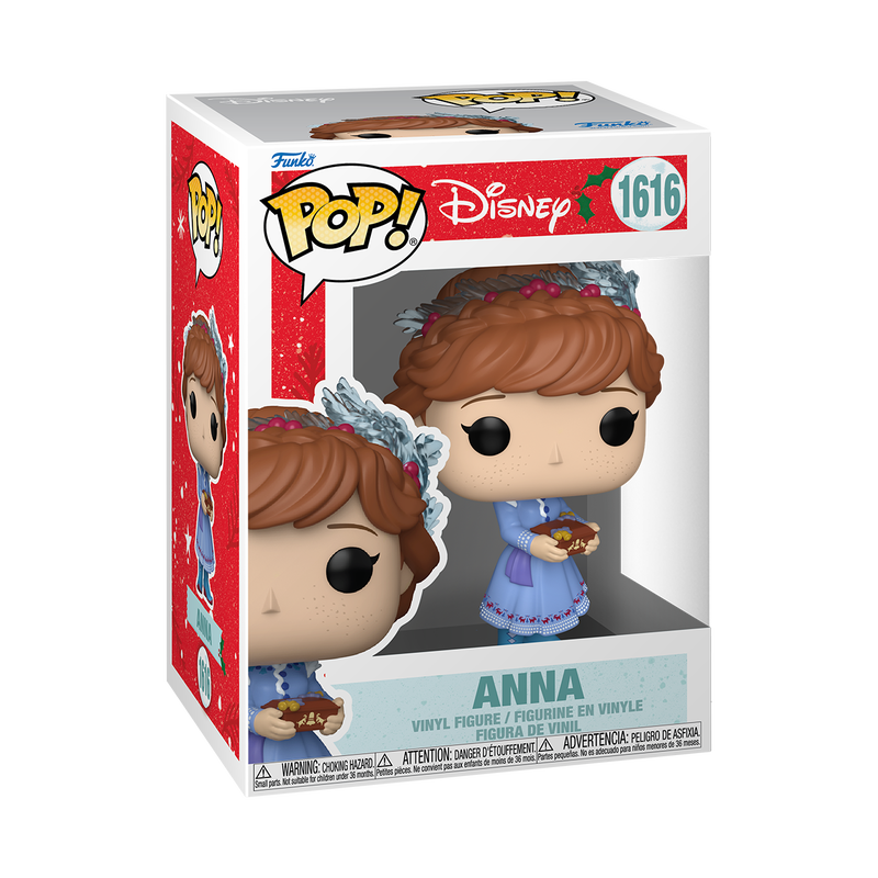 Funkelnde Weihnachten mit Funko Pop! – Gewinne Disney Prinzessinnen Figuren 4 Funko Pop! Gewinnspiel: Disney Prinzessin Weihnachten: Anna aus Die Eiskönigin (Frozen)