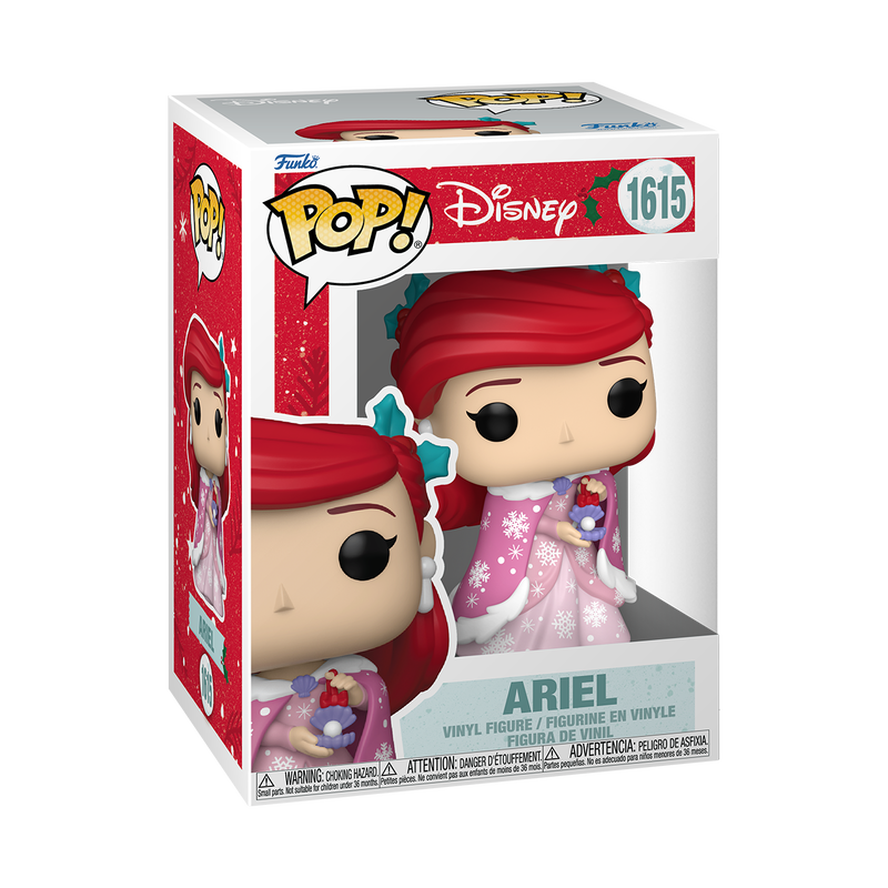 Funkelnde Weihnachten mit Funko Pop! – Gewinne Disney Prinzessinnen Figuren 6 Funko Pop! Gewinnspiel: Disney Prinzessin Weihnachten: Arielle die Meerjungfrau