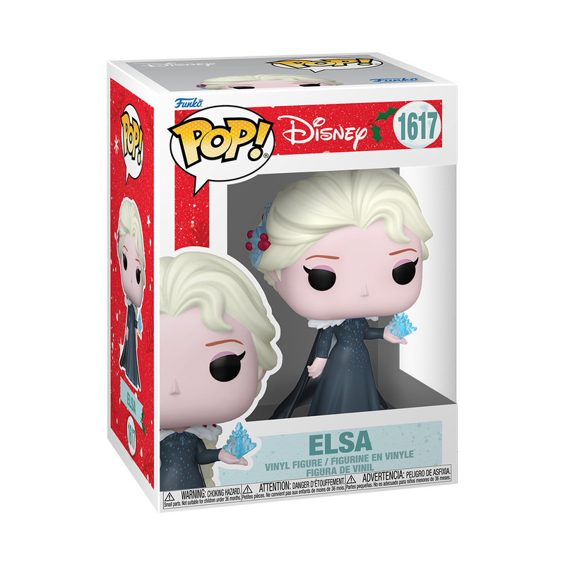 Funkelnde Weihnachten mit Funko Pop! – Gewinne Disney Prinzessinnen Figuren 8 Funko Pop! Gewinnspiel: Disney Prinzessin Weihnachten: Elsa aus Die Eiskönigin (Frozen)