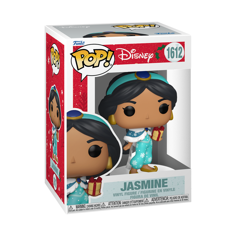 Funkelnde Weihnachten mit Funko Pop! – Gewinne Disney Prinzessinnen Figuren 10 Funko Pop! Gewinnspiel: Disney Prinzessin Weihnachten: Jasmin aus Aladdin