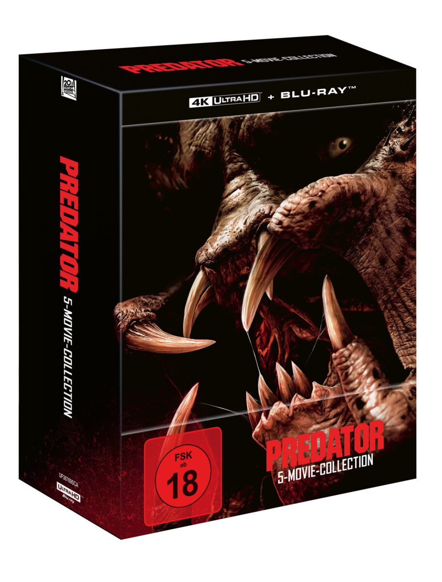 4K Ultra HD Blu-ray Predator 5-Movie-Collection - ab 28. November 2025