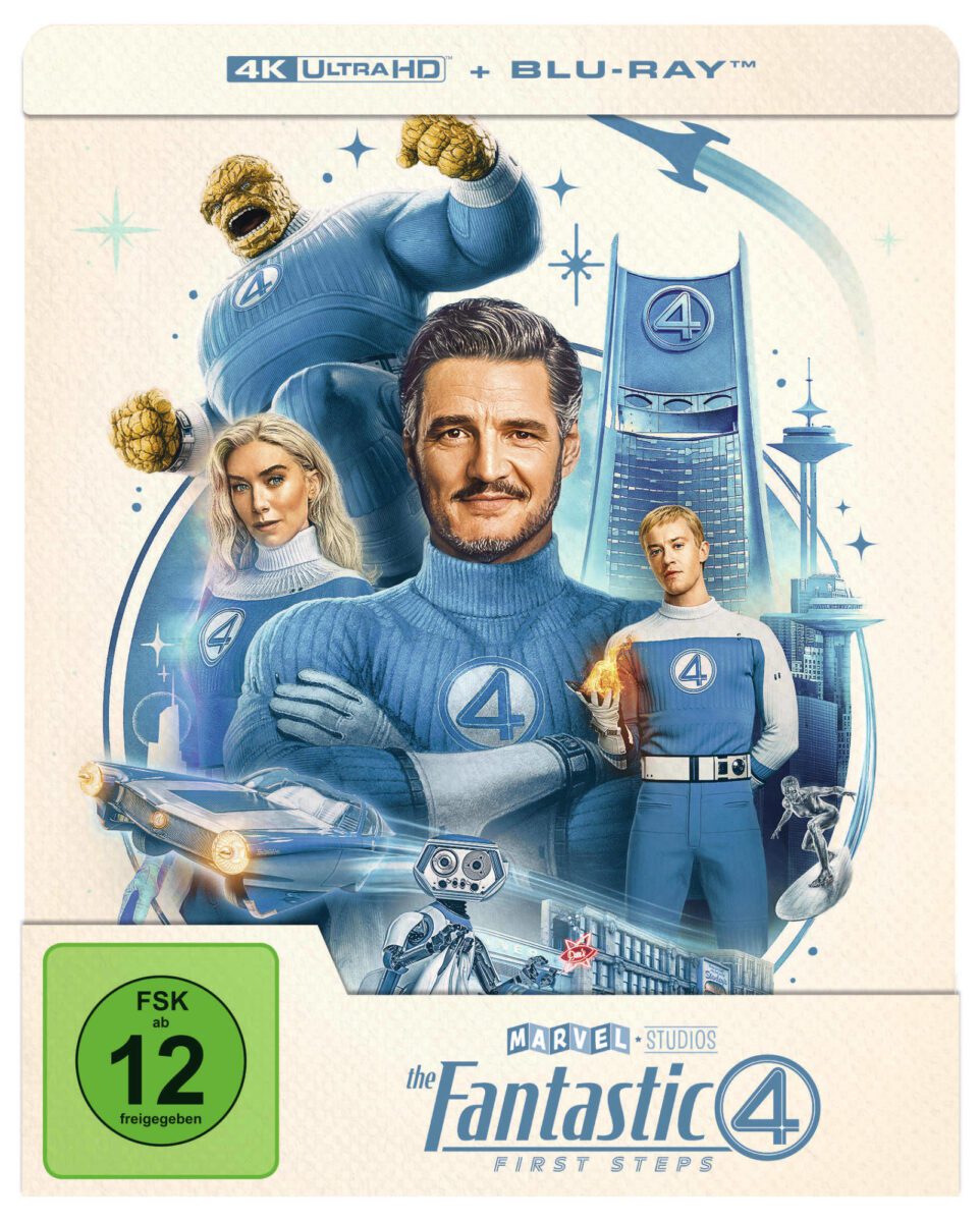 The Fantastic Four: First Steps - ab 31. Oktober 2025 auf 4K Ultra HD Blu-ray im limitierten Steelbook