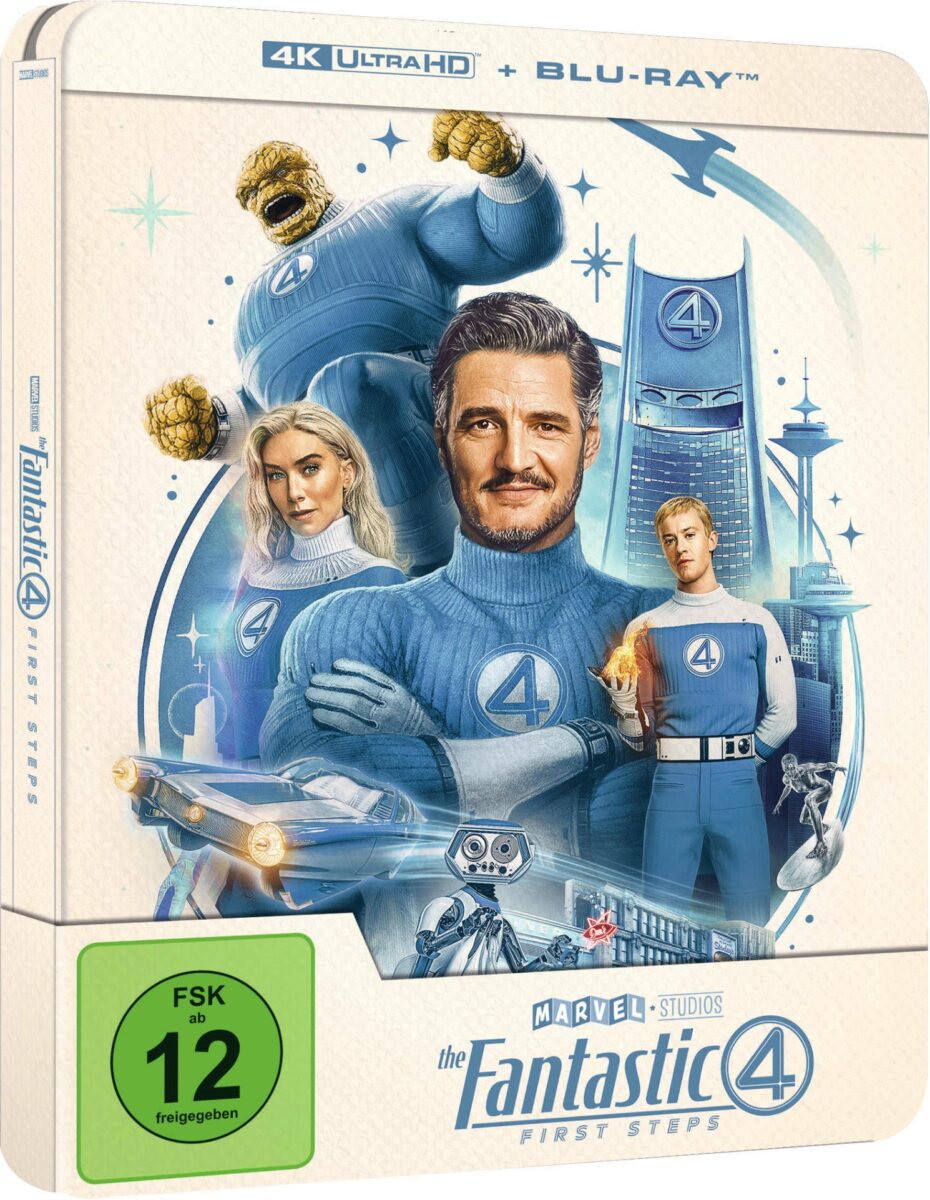 The Fantastic Four: First Steps - ab 31. Oktober 2025 auf 4K Ultra HD Blu-ray im limitierten Steelbook