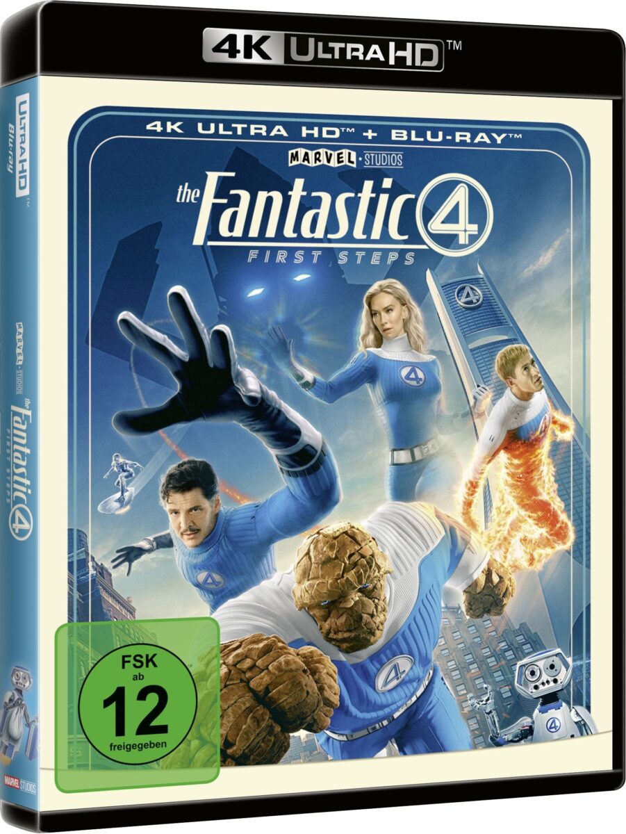 The Fantastic Four: First Steps - ab 31. Oktober 2025 auf 4K Ultra HD Blu-ray