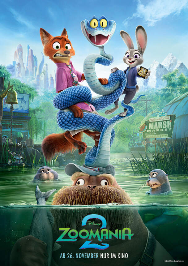 Review zu Disneys Zoomania 2: Noch tierischer, noch lustiger! Jetzt im Kino!