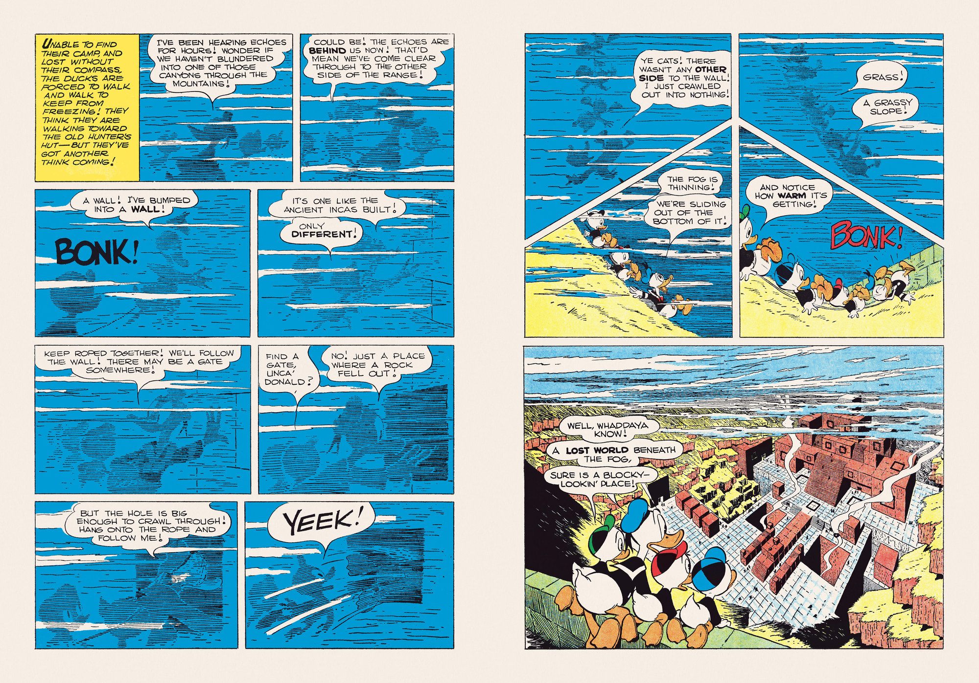 Rezension: „Disney Comics Library. Carl Barks’s Donald Duck. Vol. 1. 1942–1950″ vom TASCHEN Verlag 4 Ausschnitt aus „Disney Comics Library. Carl Barks’s Donald Duck. Vol. 1. 1942–1950″ vom TASCHEN Verlag
