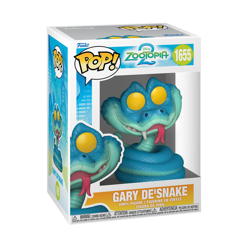 Zoomania 2 Funko Pop! Figur Gary De'Snake