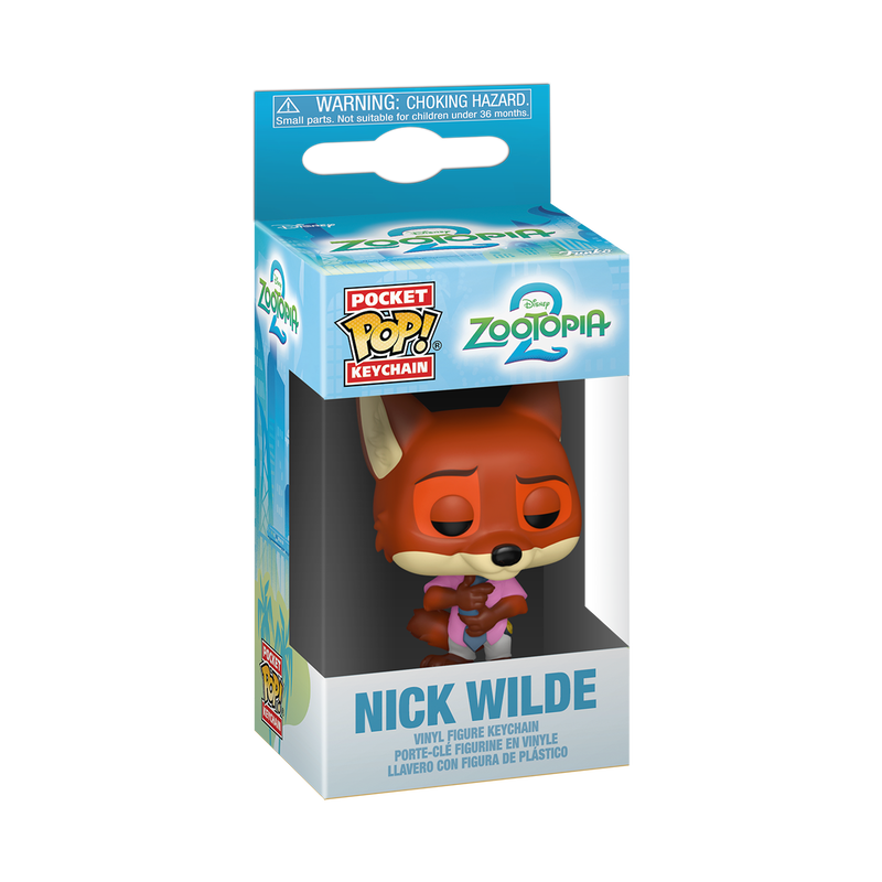 Zoomania 2 Funko Pocket Pop! Keychain Nick Wilde