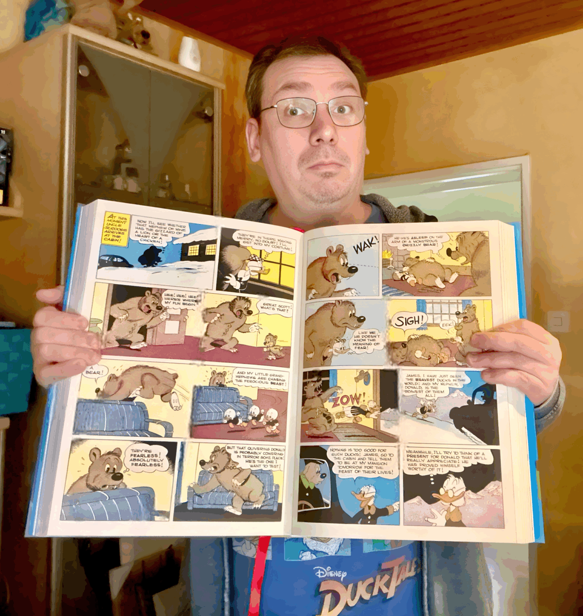 Rezension: „Disney Comics Library. Carl Barks’s Donald Duck. Vol. 1. 1942–1950″ vom TASCHEN Verlag 7 Das Buch ist einfach riesig!