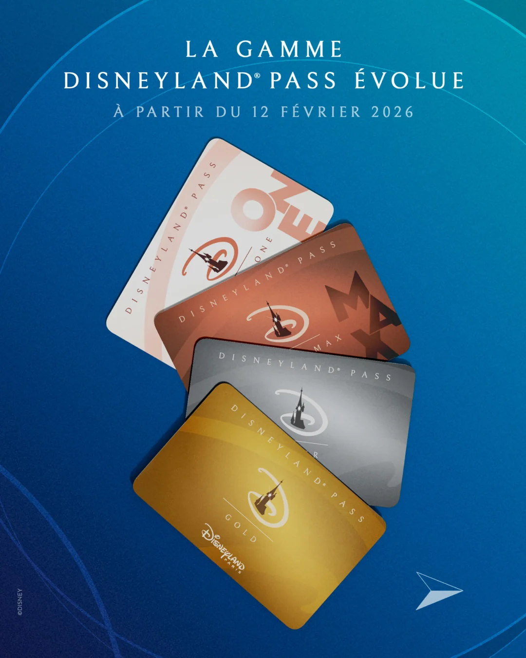 Disneyland Pass Jahreskarten für Disneyland Paris ab 2026