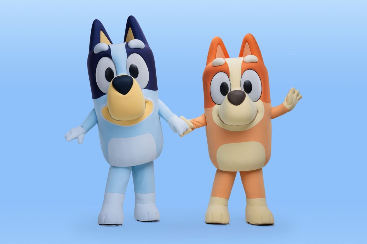 Bluey und Bingo in Disney's Animal Kingdom Theme Park ab Sommer 2026