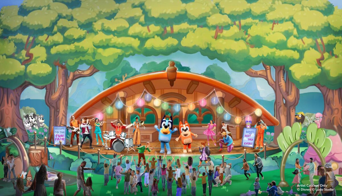 Bluey’s Best Day Ever! in Disneyland in Anaheim, California