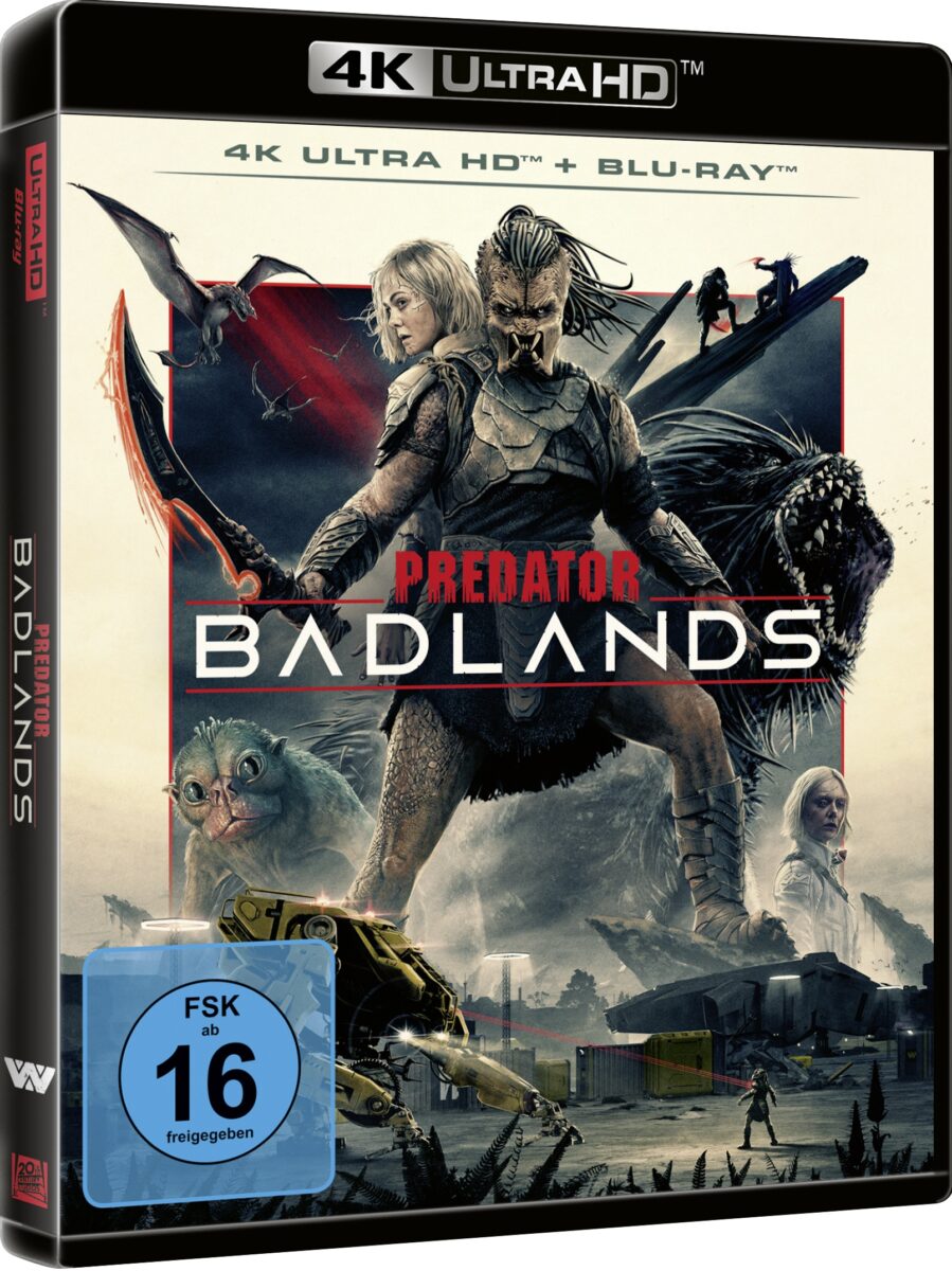 Predator: Badlands 4K Blu-ray