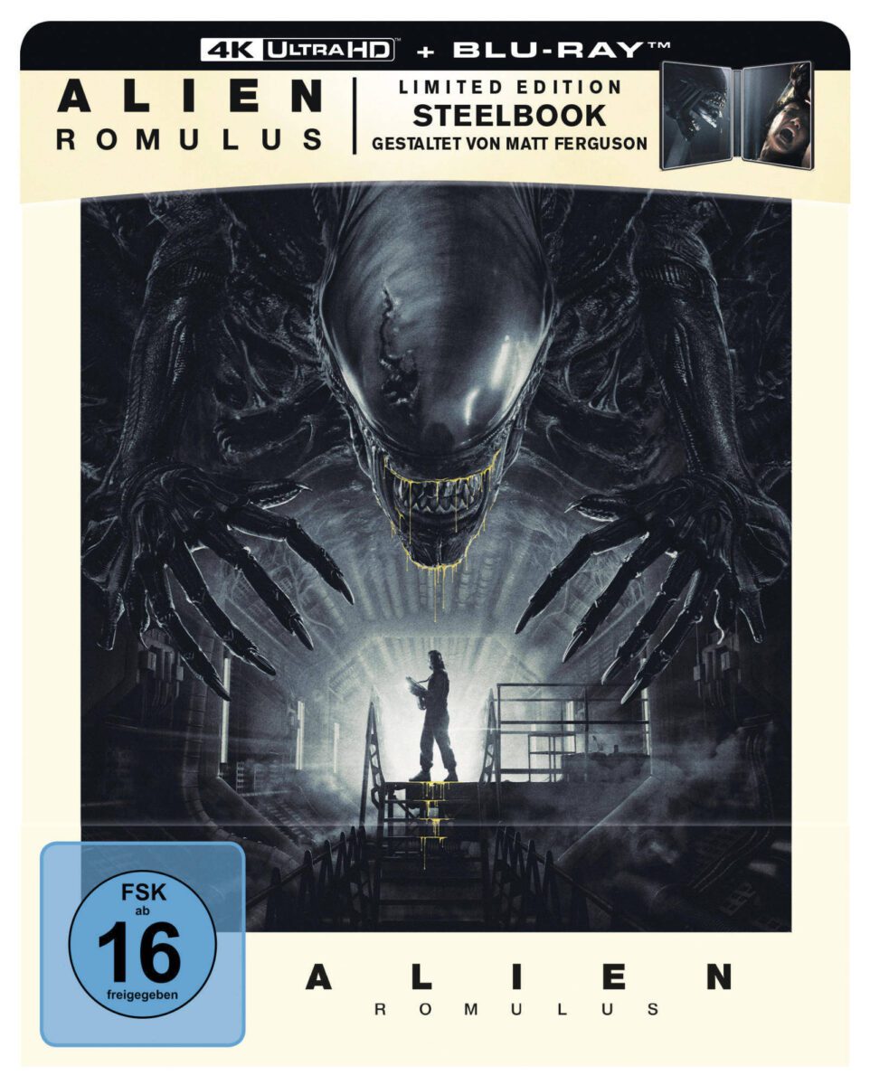 Alien: Romulus im limiterten 4K Ultra HD Blu-ray Steelbook