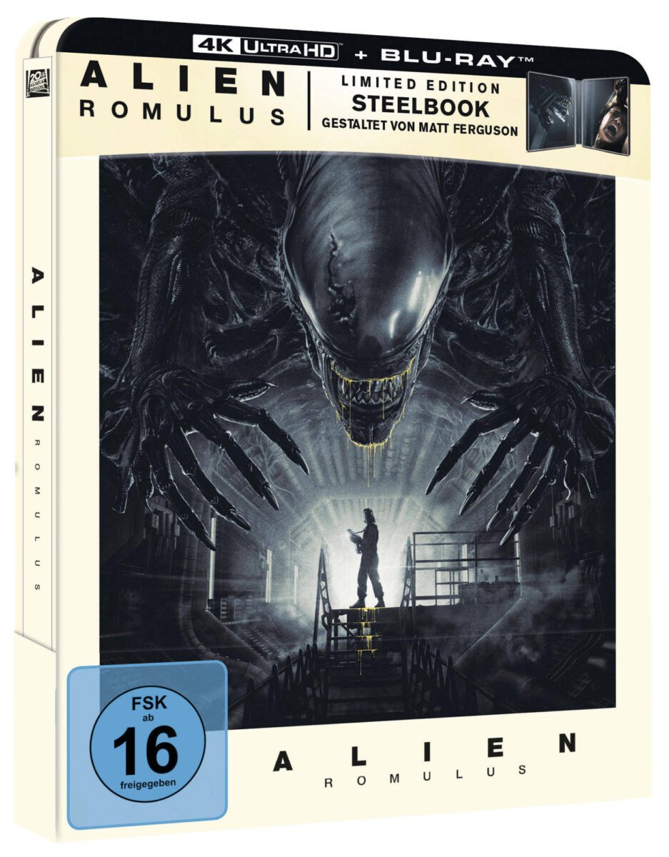 Alien: Romulus im limiterten 4K Ultra HD Blu-ray Steelbook