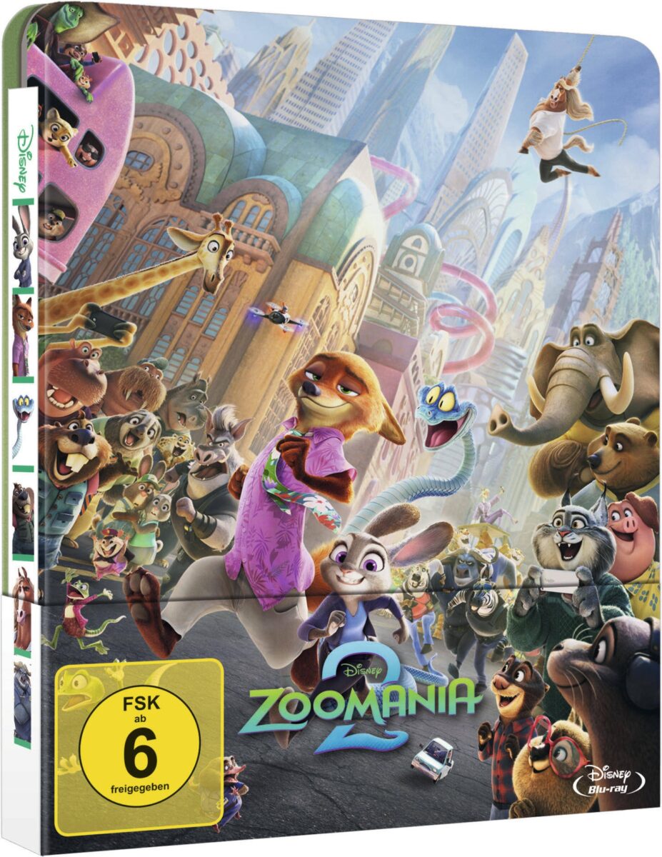 Disney Zoomania 2 auf Blu-ray Disc im limitierten Steelbook