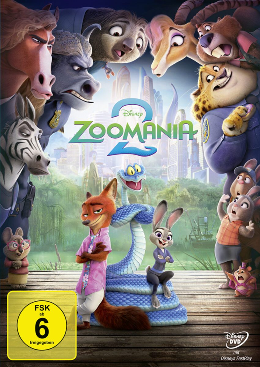 Disney Zoomania 2 auf DVD