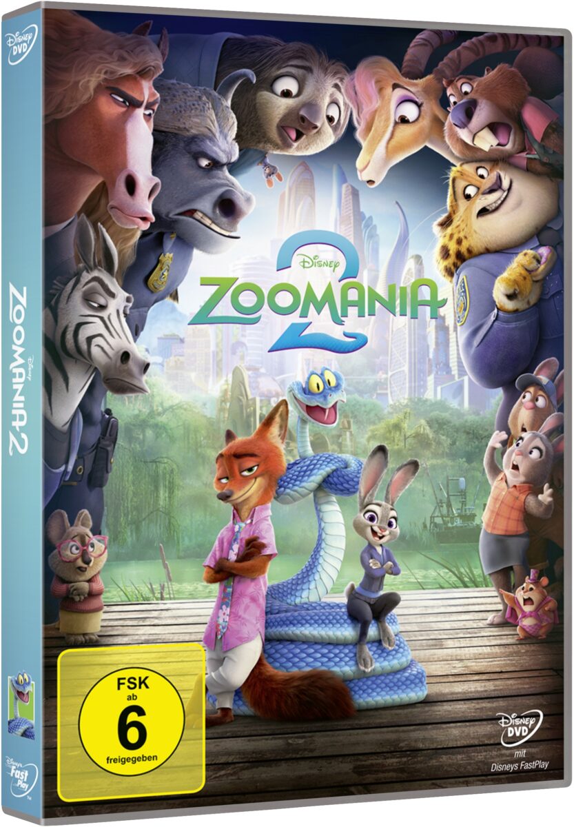Disney Zoomania 2 auf DVD