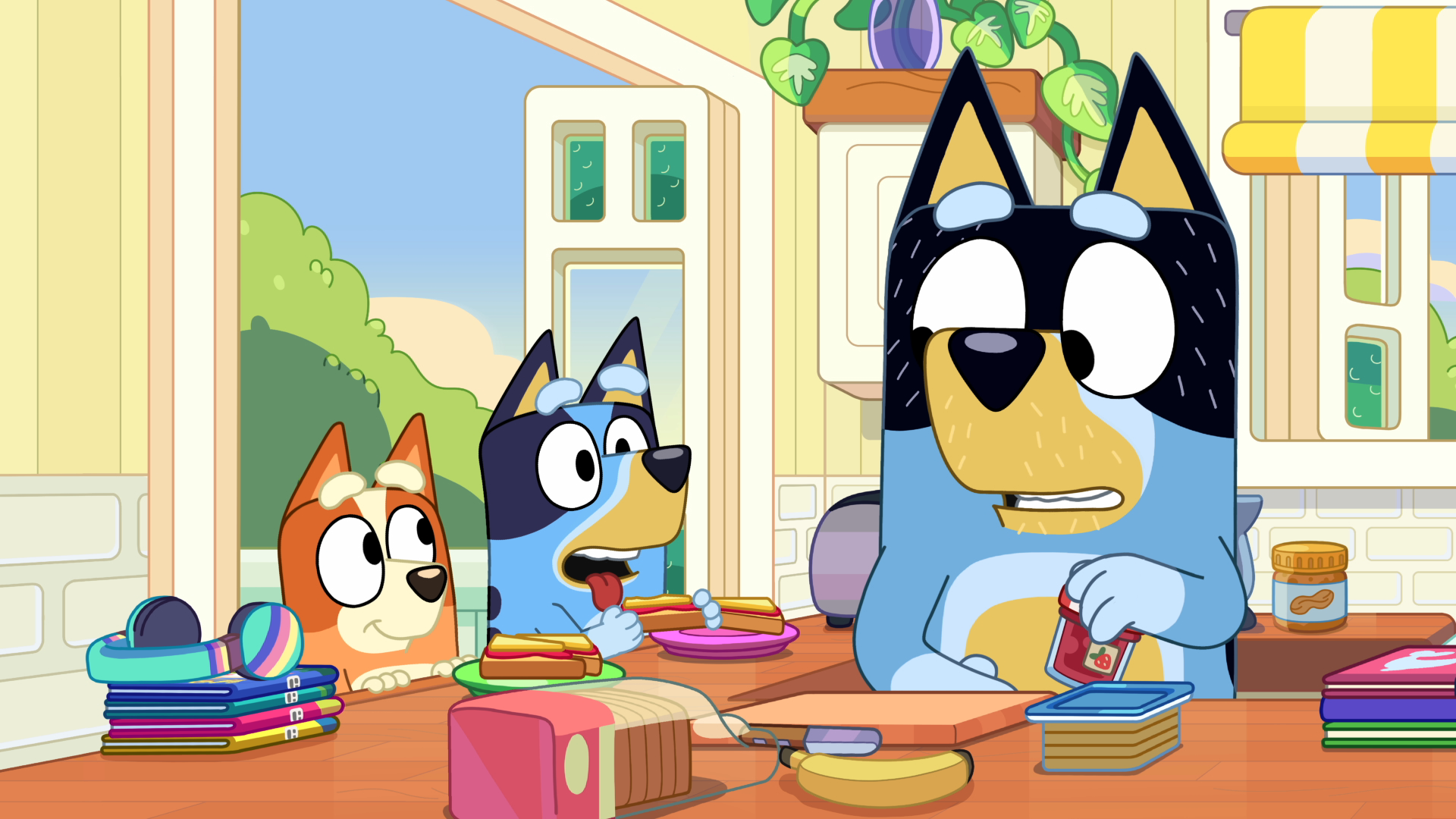 Bluey und Bingo in neuen Folgen auf Disney+ zum Streamen