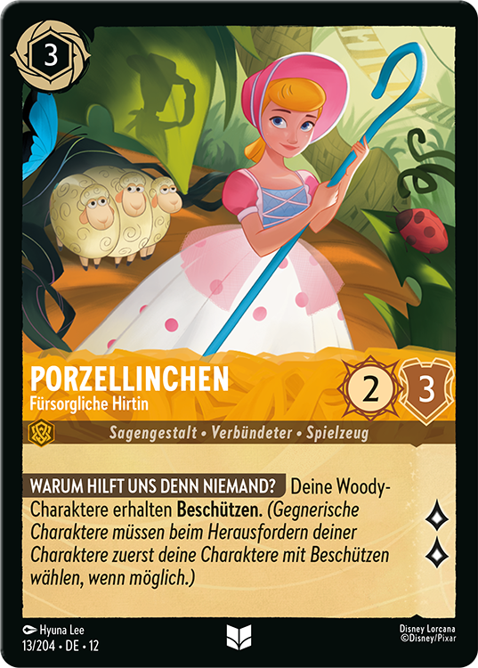Porzellinchen - Fürsorgliche Hirtin