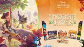 Disney Lorcana Unbekannte Wildnis Produkt Übersicht mit Pixar Toy Story Charakteren