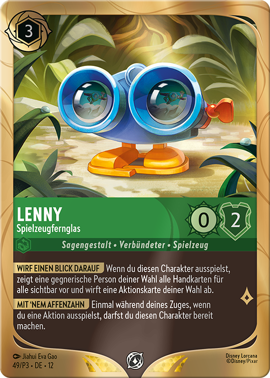 Promo-Karte Lenny - Spielzeugfernglas