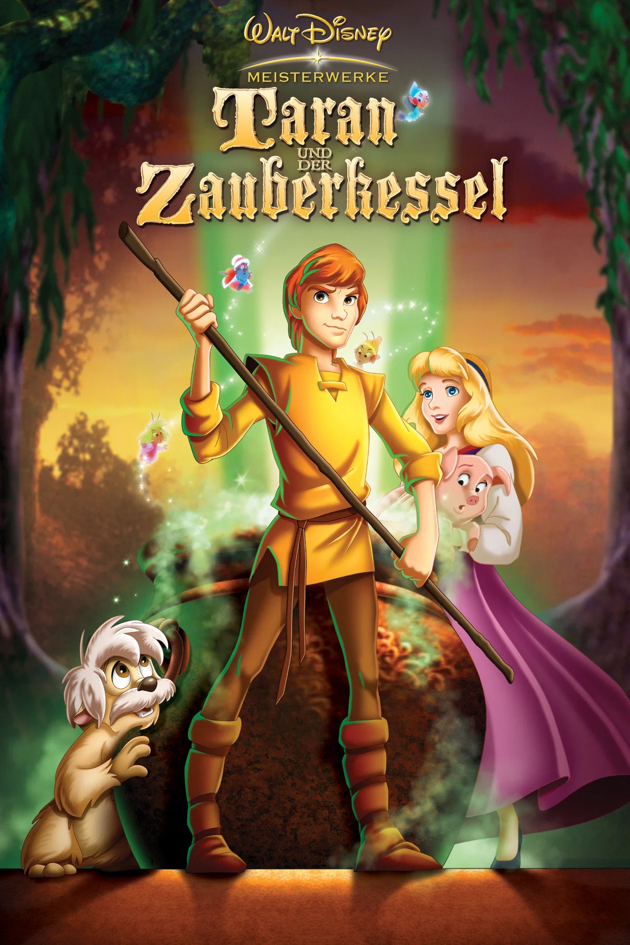 Taran und der Zauberkessel Poster